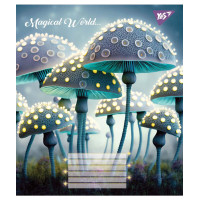 Зошит шкільний А5/12 коса лінія YES Magical world набір 25 шт. (766309)