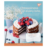 Тетрадь школьная А5/24 линия YES Desserts набор 20 шт. (766391)