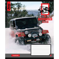 Тетрадь школьная А5/96 клетка YES 1В The offroader (766491)