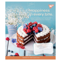 Тетрадь школьная А5/96 клетка YES Desserts набор 5 шт (766494)
