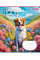 Тетрадь школьная 1B Floral dog А5 12 листов косая линия 1 Вересня (766929)