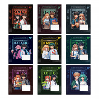 Зошит предметний YES 48 Anime набір 9 видів (767484)