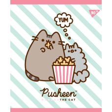 Зошит шкільна А5 18 клітка YES Pusheen Sweet Cat набір 10 шт. (765191)