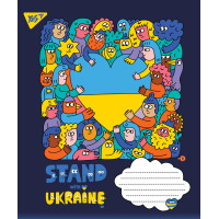 Тетрадь школьная А5/18 клітинка YES Ukraine (766207)
