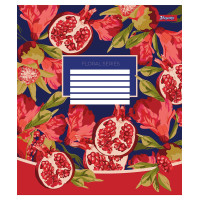 Зошит шкільний А5/24 клітинка 1В Floral series набір 20 шт. (766361)