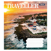 Тетрадь школьная А5/96 клетка YES 1В Traveller (766492)
