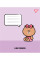 Зошит учнівський шкільний Line Friends Stylish А5 18 аркушів клітинка YES (767648)