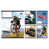 Зошит учнівський загальний Thrill Seekers А5 48 аркушів клітинка YES (767788)