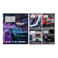Зошит шкільний Yes Drift А5 24 аркуша клітинка (768884)