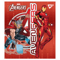 Тетрадь школьная А5 24 клетка YES Marvel набор 10 шт. (765232)