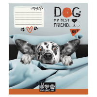 Зошит шкільний А5/18 лін. YES Dog my best friend Зошит шкільний учнів. набір 25 шт (765852)