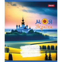 Тетрадь школьная А5/12 косая линия Моя Украина набор 25 шт (766555)