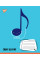 Нотний Зошит шкільна А5 12 YES Smile The Sound набір 25 шт. (764884)