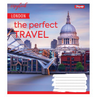 Тетрадь школьная А5 48 клетка 1В Perfect Travel набор 10 шт. (764941)