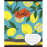 А5/24 кл. YES Fruits Зошит шкільний учнів. набір 20 шт (765885)