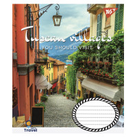 Зошит шкільний А5/96 клітинка YES Tuscan villages зошит для записів набір 5 шт. (766122)