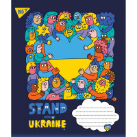 Тетрадь школьная А5/48 линия YES Ukraine bravery набор 10 шт (766235)