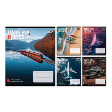 Зошит шкільний Yes Limitless routes А5 36 аркушів лінія (769039)