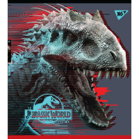Зошит шкільна А5 24 клітка YES Jurassic World Science Gone Wrong набір 10 шт. (765321)