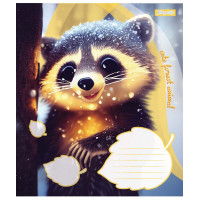 Тетрадь школьная А5/12 клетка 1В Cute forest animal набор 25 шт. (766262)