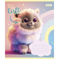 Тетрадь школьная А5/12 косая линия 1В You are cute набор 25 шт. (766303)