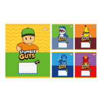 Зошит шкільний Yes Stumble Guys А5 12 аркушів клітинка (768728)