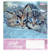 Тетрадь школьная А5 60 Лин. 1В Little Kittens набор 10 шт (763668)