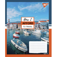 Зошит шкільний А5/60 лінійка YES Travel зошит для записів набір 10 шт. (766081)