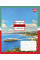 Зошит шкільний А5/60 лінійка YES Travel зошит для записів набір 10 шт. (766081)