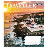 Тетрадь школьная А5/36 клетка 1В Traveller тетрадь для записей набор 15 шт. (766406)