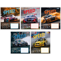 Тетрадь школьная 1В Speed the best А5 48 листов линия 1 Вересня (767385)
