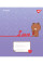 Тетрадь школьная Line Friends. Love letter А5 12 листов косая линия YES (766934)