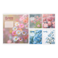 Зошит шкільний Bloom or fade А5 18 аркушів лінія YES (768873)