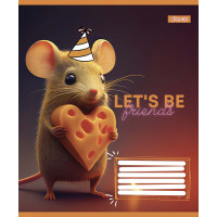 Тетрадь школьная А5/12 клетка 1В Let`s be friends набор 25 шт. (766264)