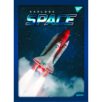 Зошит шкільний Space 48 аркушів клітинка YES (681931)