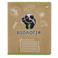 Зошит предметний БІОЛОГІЯ Black cat 48 аркушів клітинка YES (767448)