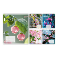 Зошит шкільний Yes Flora А5 48 аркушів лінія (768795)