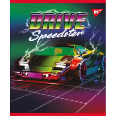 Тетрадь школьная А5/48 лин. YES "SPEEDSTER" иридиум+УФ.спл. набор 5 шт. код: 764374
