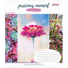 Тетрадь школьная А5 48 клетка 1В Precious Moment набор 10 шт. (764942)