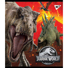 Тетрадь школьная А5 24 линия YES Jurassic World набор 10 шт. (765322)