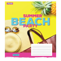 Зошит шкільний А5 60 Лін. 1В Summer Party набір 10 шт (763961)