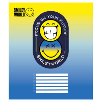 Тетрадь школьная А5/12 линия YES Smiley world набор 25 шт. (766295)