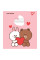 Тетрадь школьная А5/12 косая линия Yes Line friends набор 25 шт (766560)