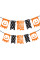 Гирлянда бум. флажки Yes! Fun Хэллоуин Halloween Party 13 флажков 3м (801179)