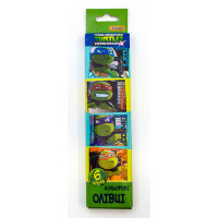 Карандаши 6 цвета Ninja Turtles код: 290297