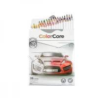 Олівці кольорові Marco ColorCore 36 кольорів (3000-36CB-A)