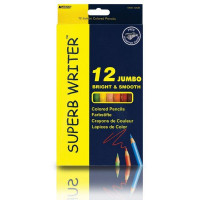 Набір кольорових олівців Jumbo с точилкой Superb Writer 12 кольорів Marco (4400-12CB)