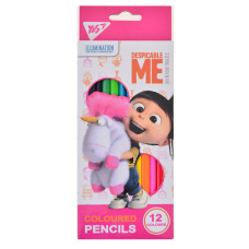 Карандаши 12 цвета Minions Fluffy код: 290531