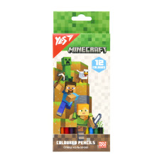 Олівці кольорові 12 кол. Minecraft Yes (290760)