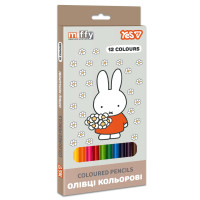 Олівці кольорові Yes Miffy 12 кольорів (290789)